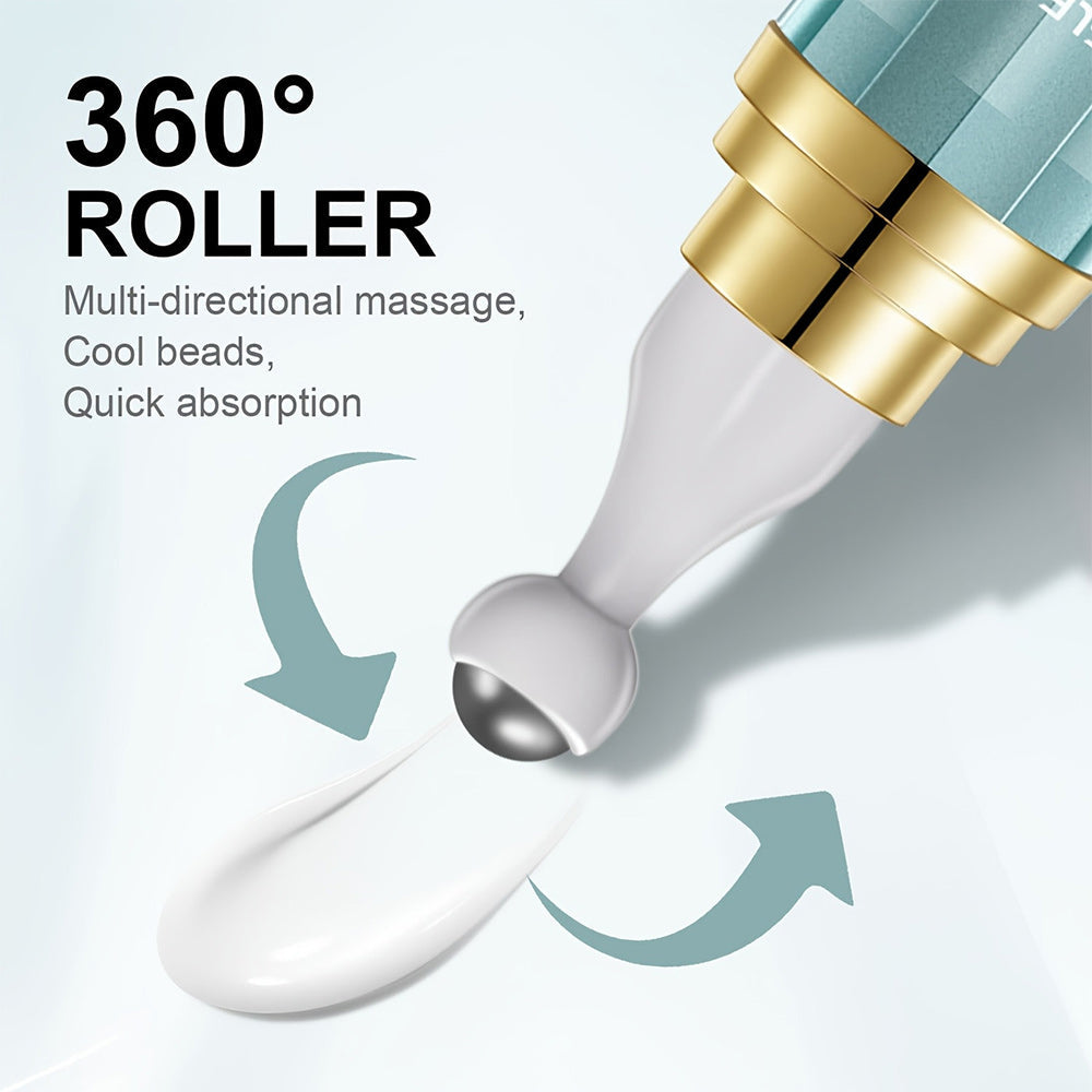 Rollerball Kollagen Ögonkräm - Alkoholfri, Långvarig Återfuktning & Djup Skydd