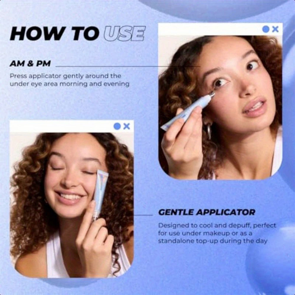 Upplysande Ögonkräm för Att Ljusa Upp och Minska Svullnad